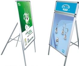 鋁合金單面海報架￥130.00元/個
