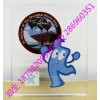上海世博海寶布標(biāo)亞克力無縫熱壓紀(jì)念品