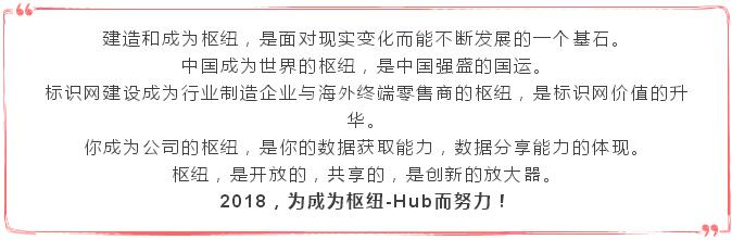 樞紐——2018標(biāo)識(shí)網(wǎng)年會(huì)主題