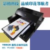 深色印花白墨專用萬(wàn)能平板T恤打印機(jī) 生產(chǎn)導(dǎo)帶式服裝紡織印花機(jī)
