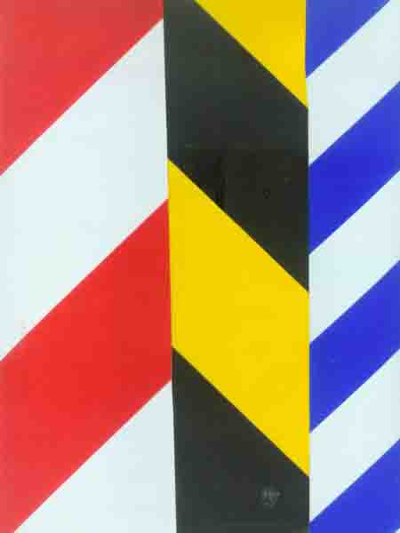 Color printed reflective