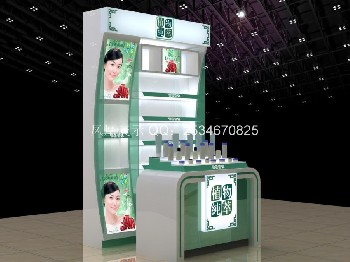 化妝品展柜｜化妝品展示柜定制